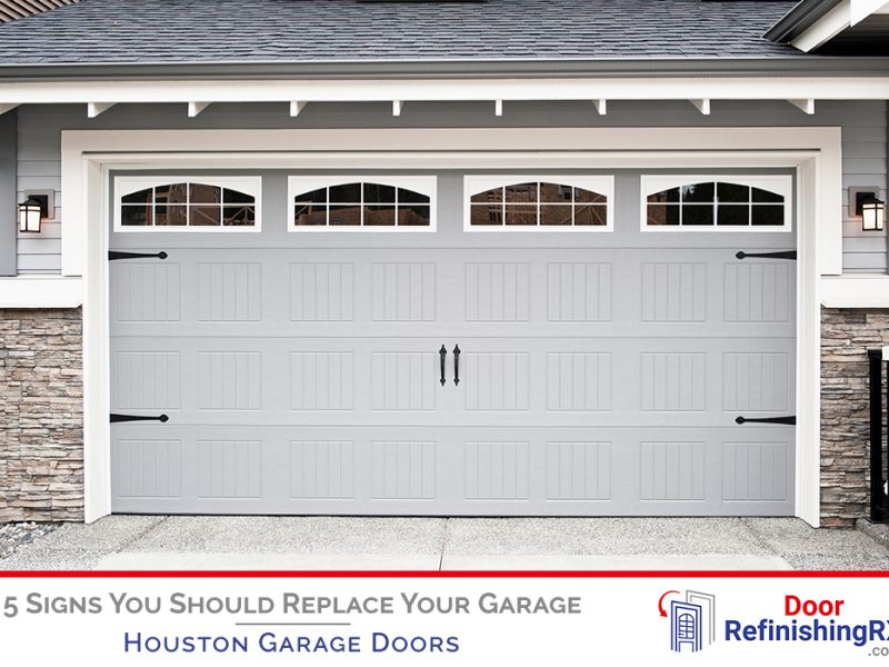 5 Signs You Should Replace Your Garage Door
